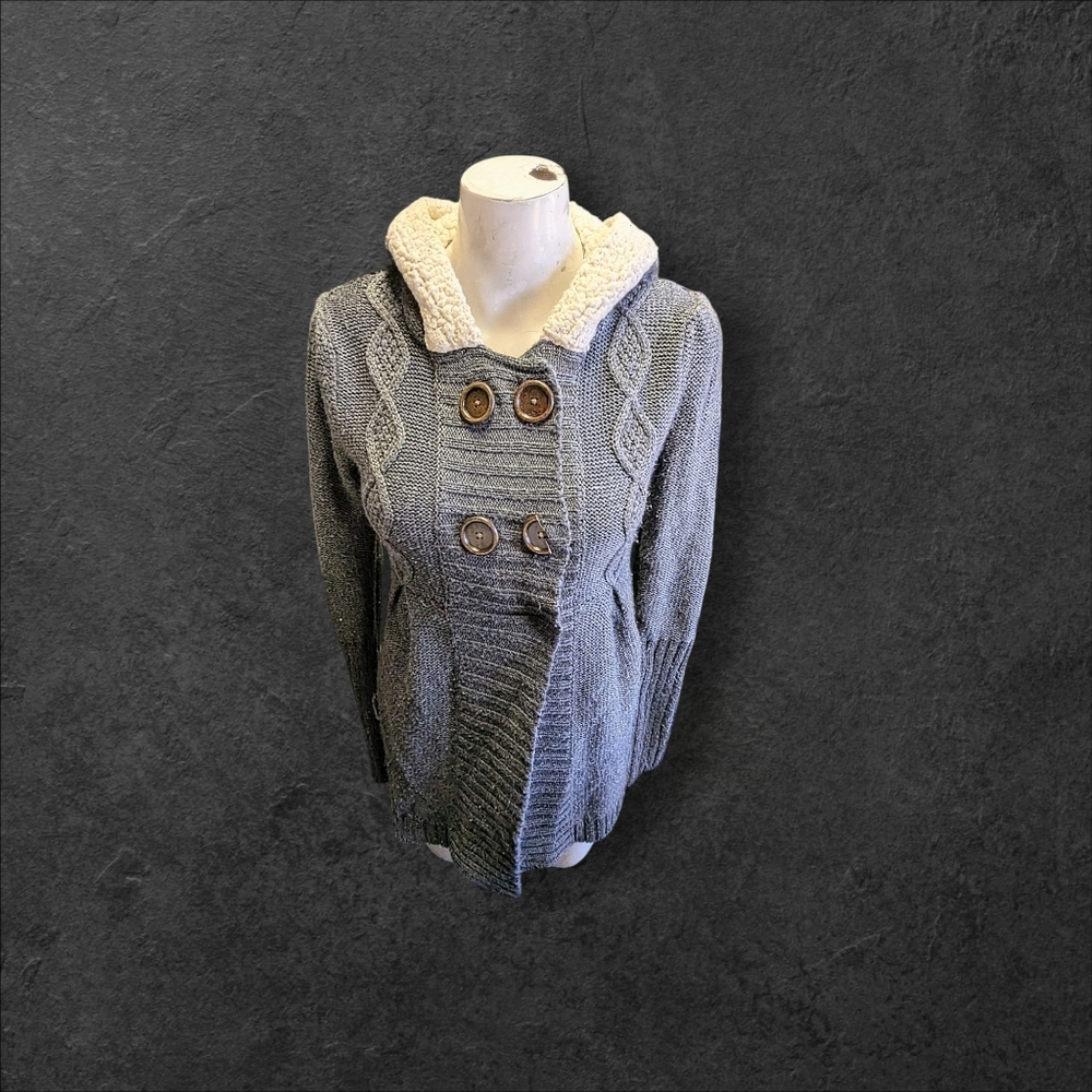 Women's Takeout Hooded Button Down Sweater
